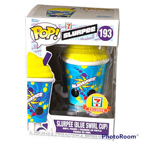Blue Swirl Cup-194-Funko Pop Slurpee, 7-Eleven Exclusive Edition-889698631303